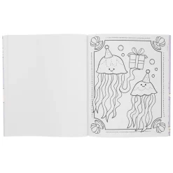 Ooly Coloring Book, Outrageous Ocean - Sea Creatures