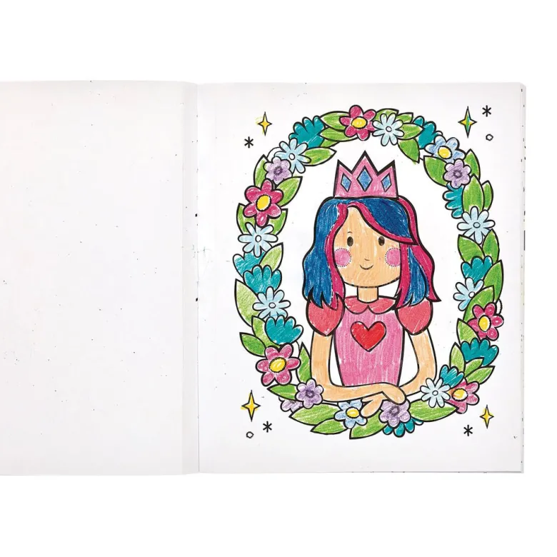 Ooly Coloring Book, Princesses and Fairies