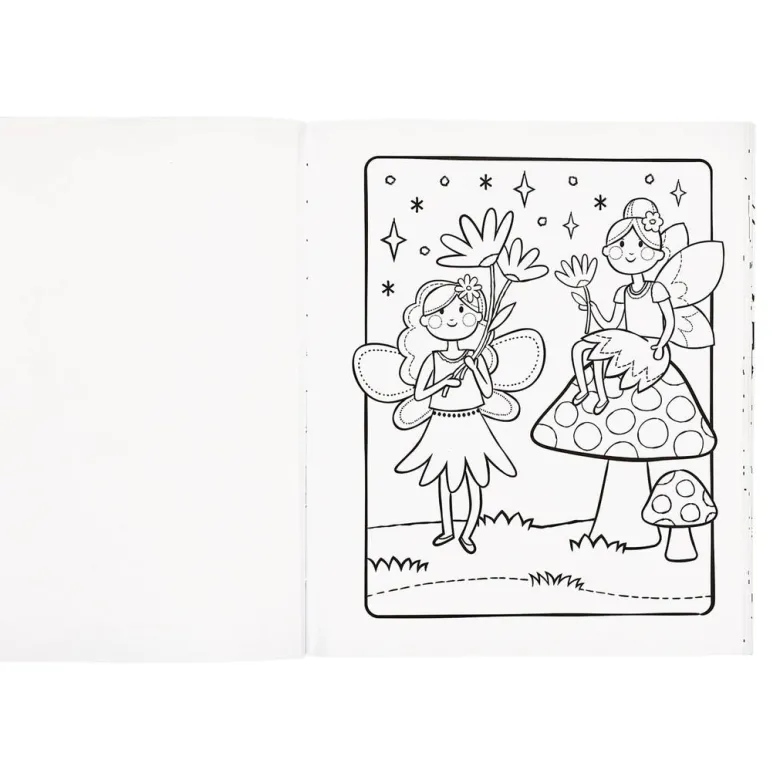 Ooly Coloring Book, Princesses and Fairies