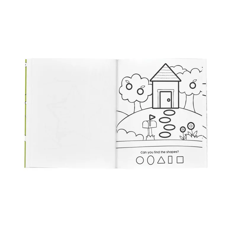 Ooly Coloring Book, Shapes and Numbers