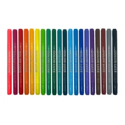 OOLY Coloring Pens Set, 20 Pieces, Double-Sided - Color Luxe
