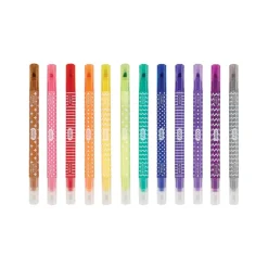 Ooly Erasable Markers, Set of 12 - Make No Mistake