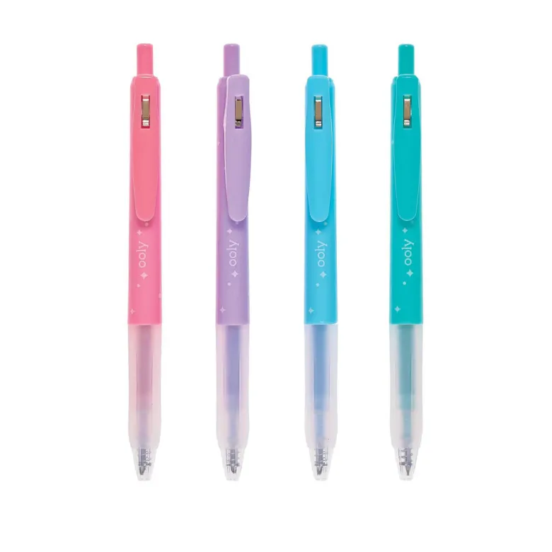 Ooly Gel Pen Set of 4, Oh My Glitter