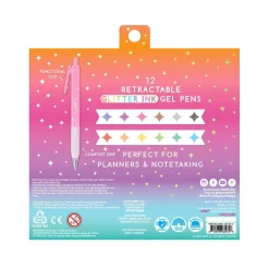 Ooly Gel Pens Set of 12, Oh My Glitter