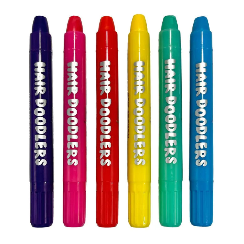 Ooly Hair Color Set, 6 Pieces, Hair Doodlers