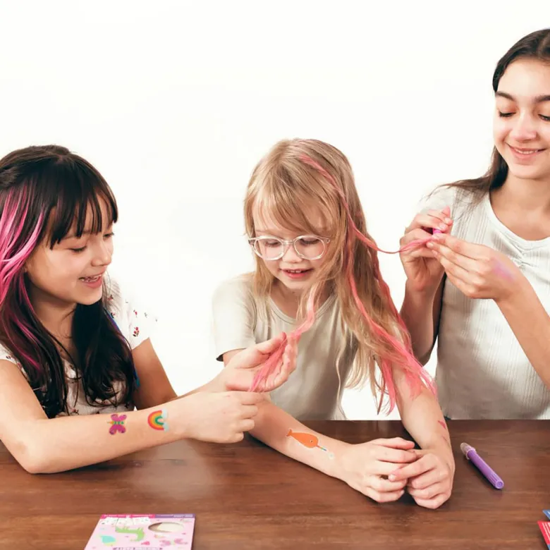 Ooly Hair Color Set, 6 Pieces, Hair Doodlers