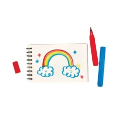 Ooly Jumbo Brush Markers 10-Pack, Washable - Big Bright Brush