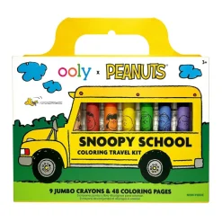 Ooly Jumbo Crayons and Coloring Book, Radiserne