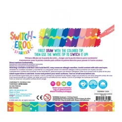 Ooly Magic Markers Set of 12, Switch-eroo Glitter