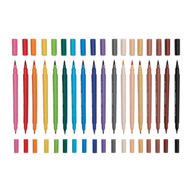 Ooly Markers Set of 18, Double-Sided - Color Together