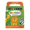Ooly Safari Crayons and Coloring Book