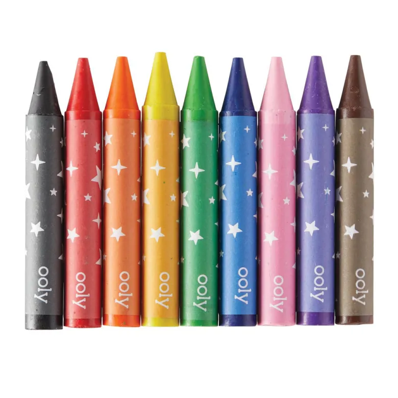 Ooly Safari Crayons and Coloring Book