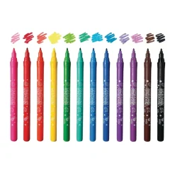Ooly Scented Markers Set of 12 - Yummy Yummy