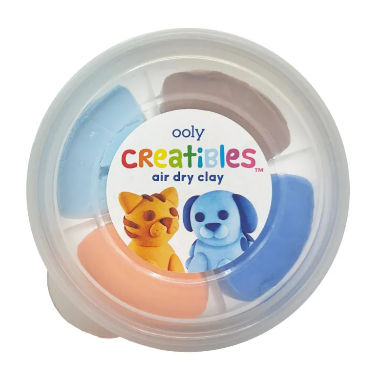 Ooly Self-Hardening Clay - Pet BFFs 4 Colors - Creatibles