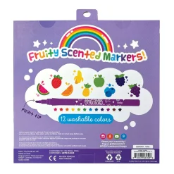 Ooly Yummy Yummy, Scented Markers – 12 pcs.