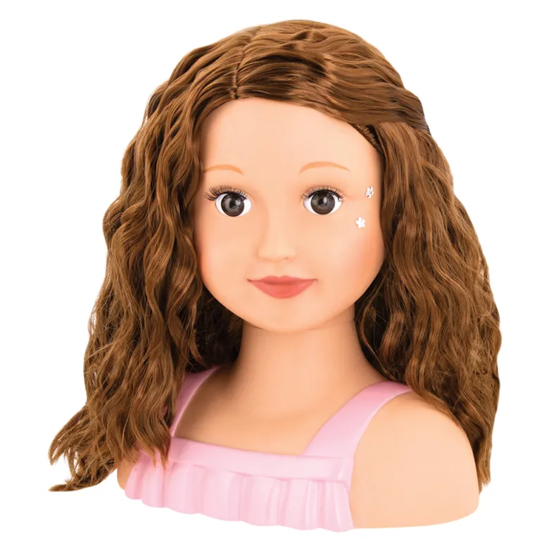 Our Generation dukke, frisørdukke m. tilbehør - Brunette Talia