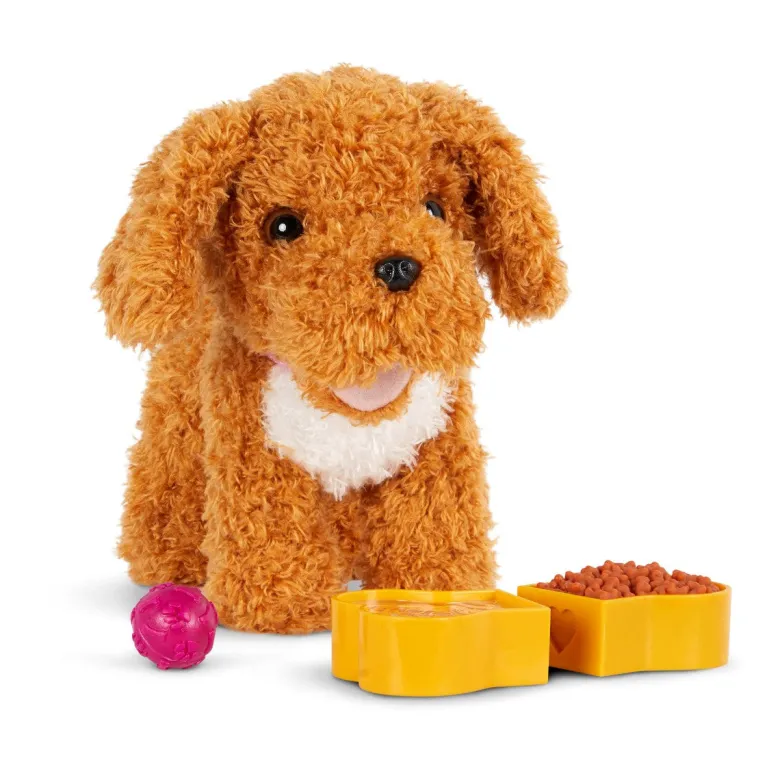Our Puddelhund i taske, dukketilbehør