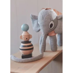 OYOY Plush Toy, Ramboline Elephant - Grey