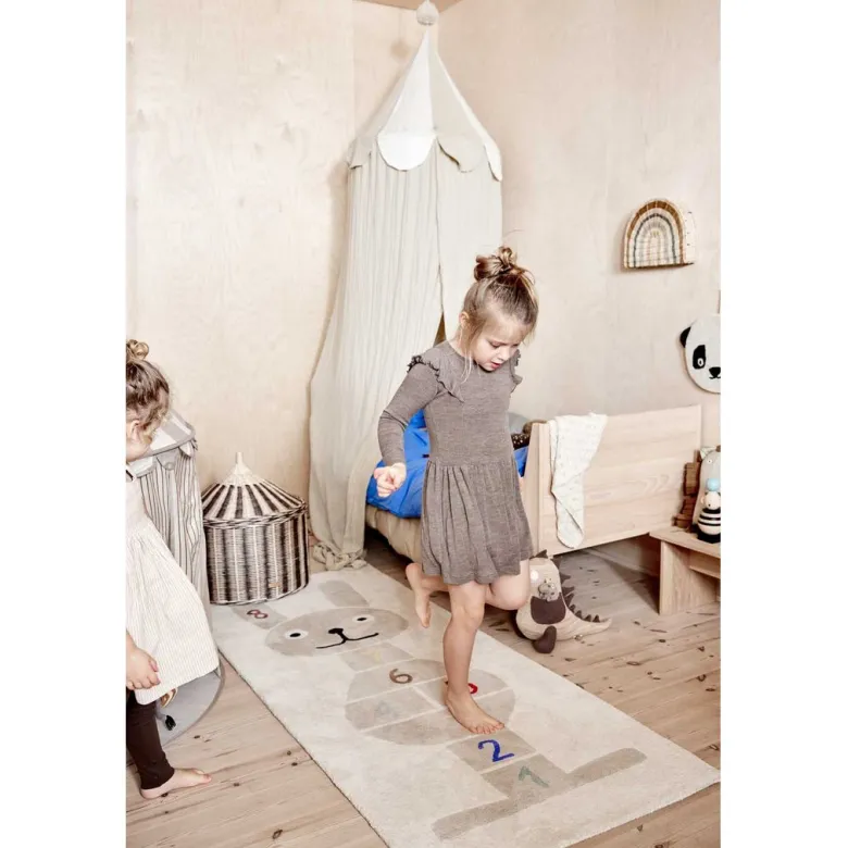 OYOY Rug, Rabbit Hopscotch Rug