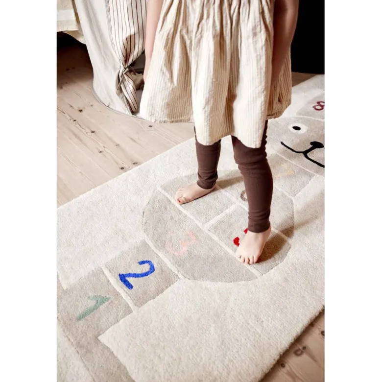 OYOY Rug, Rabbit Hopscotch Rug