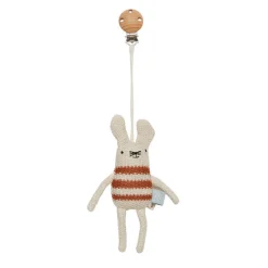 OYOY Stroller Hanging Toy, Musetti Mus - Off White / Melange