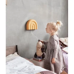 OYOY Wall Lamp, Rainbow - Light Rubber