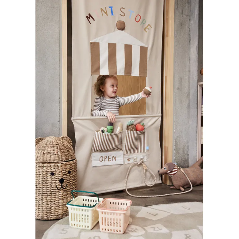 OYOY Yummy Mini Store, Playful Shop Curtain