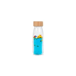 Petit Boum Sensory Toy, Bottle with Floating Figures - Move Ducky