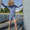 Petit Crabe UV Swim Top, Sydney, Nordic – For Ages 0-10
