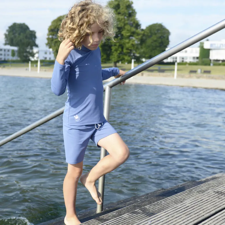 Petit Crabe UV Swim Top, Sydney, Nordic – For Ages 0-10