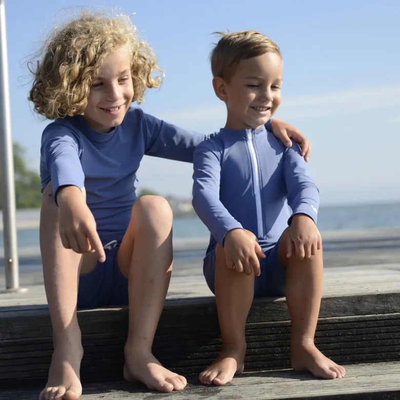 Petit Crabe UV Swim Top, Sydney, Nordic – For Ages 0-10