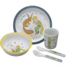 Petit Jour Paris Children's Dinner Set in Gift Box with 5 Pieces, The Little Prince - Blue