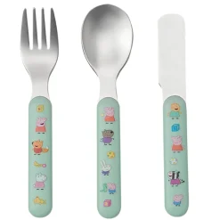 Petit Jour Paris Cutlery Set, 3 pcs - Peppa Pig