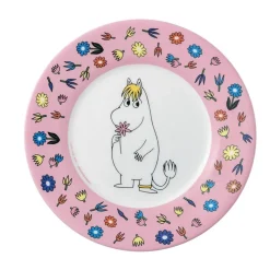 Petit Jour Paris lunch plate, Mumi with flower