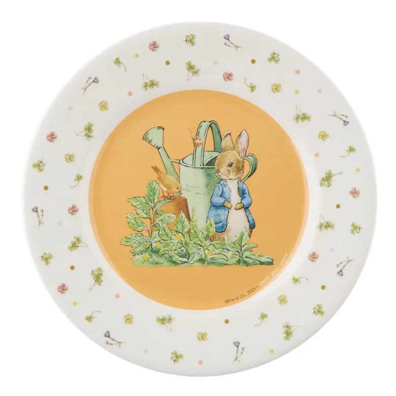 Petit Jour Paris, Peter Kanin Flat Plate – Watering Can Motif