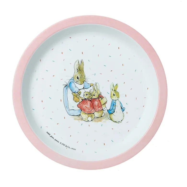 Petit Jour Paris, Peter Rabbit Plate - Mother Rabbit