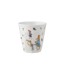 Petit Jour Paris, Peter Rabbit Cup, Christmas - Snowman