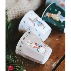 Petit Jour Paris, Peter Rabbit Cup, Christmas - Snowman