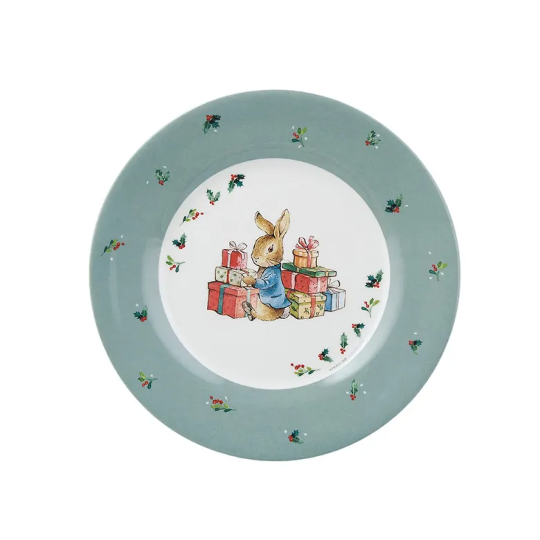 Petit Jour Paris, Peter Rabbit Flat Plate - Perfect for Christmas Gifts