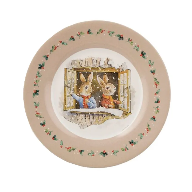Petit Jour Paris, Peter Rabbit Flat Plate, Christmas Window