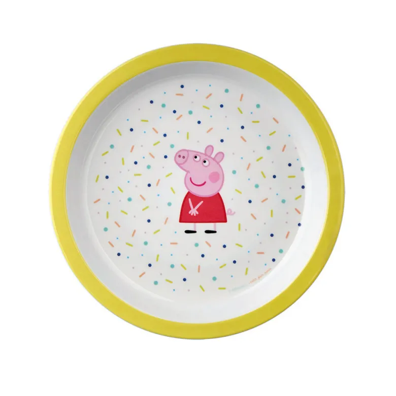 Petit Jour Paris Plate, Peppa Pig - Confetti Design