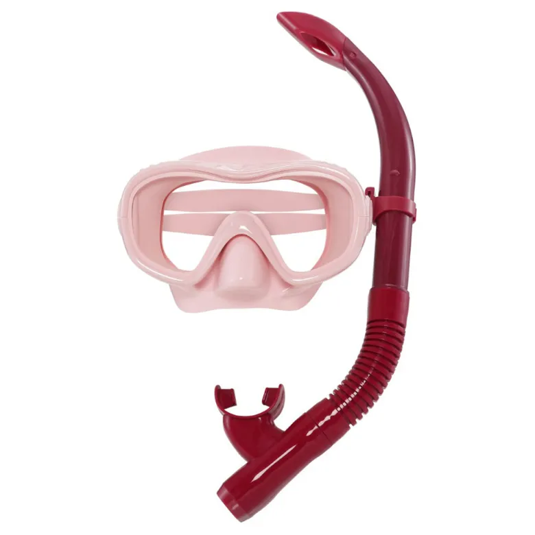 Petites Pommes Snorkel Set, Betty - French Rose/ Ruby Red