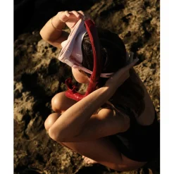 Petites Pommes Snorkel Set, Betty - French Rose/ Ruby Red