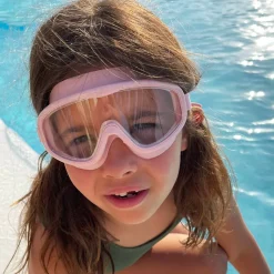 Petites Pommes Swim Goggles, Ages 3-8 - French Rose