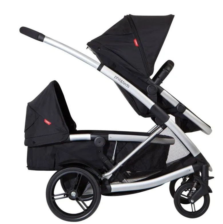 Phil & Teds Sibling Seat, Promenade - Black