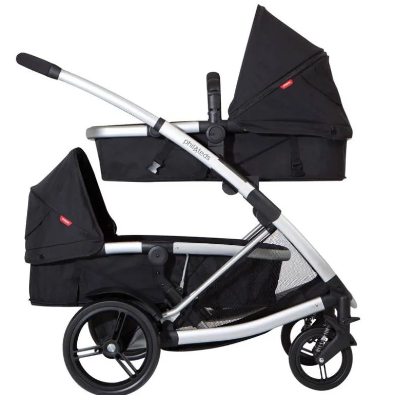 Phil & Teds Sibling Seat, Promenade - Black