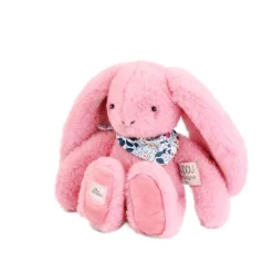 Pink Flower Bunny - 25 cm