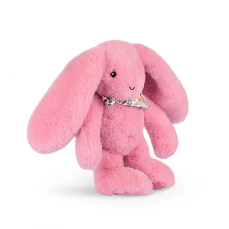 Pink Flower Bunny - 25 cm