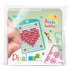 Pixel Mosaic Starter Set, Keychain - Heart