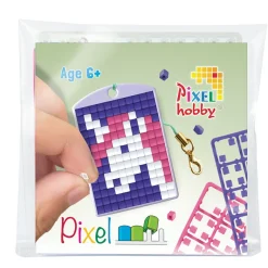 Pixel Mosaic Starter Set, Keyring – Unicorn